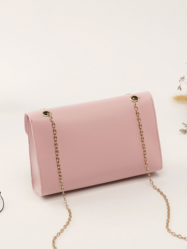 Twist Lock Flap Chain Bag