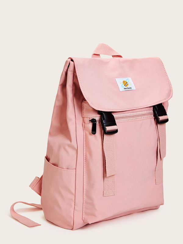 Double Release Buckle Front Backpack