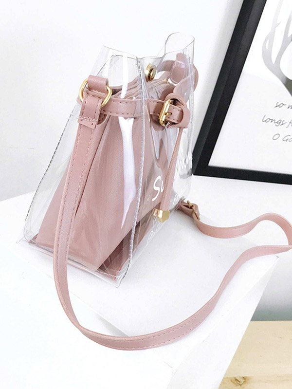 Clear Bag With Inner Pouch