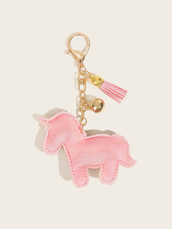 Rhinestone Overlay Unicorn Bag Accessory