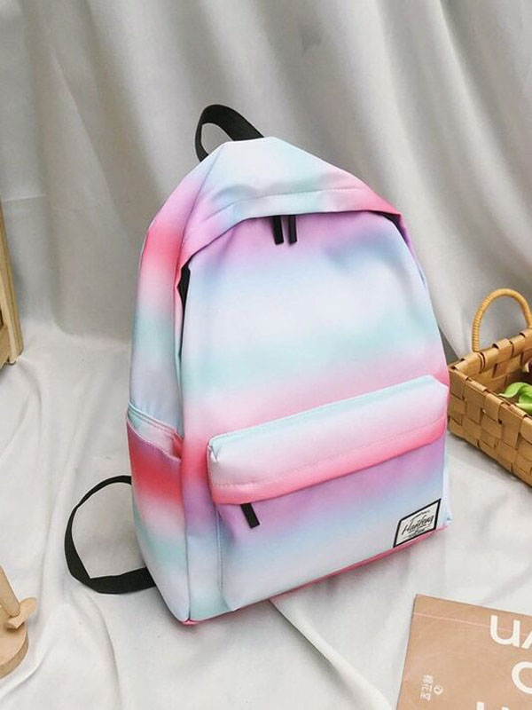 Gradient Pocket Front Backpack