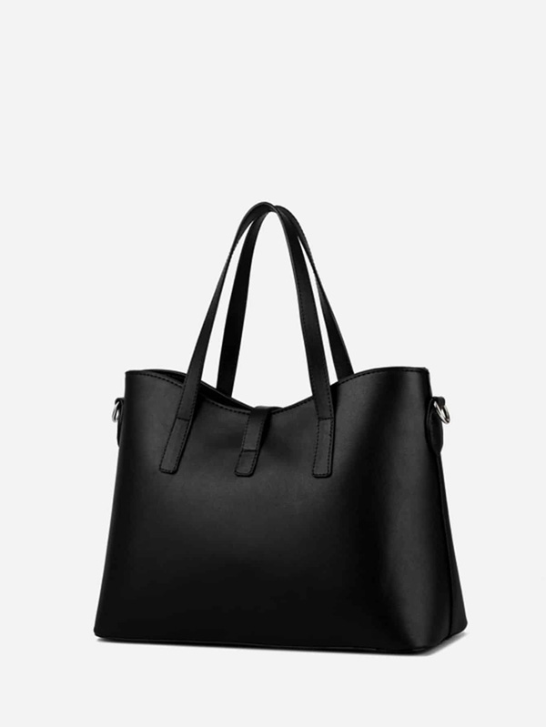 Metal Detail Tote Bag