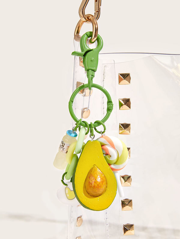 Avocado Decor Key Chain - Click Image to Close