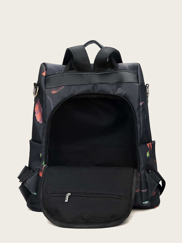 Zip Around Back Detail Backpack