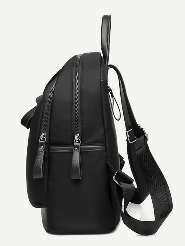 Plain PU Backpack