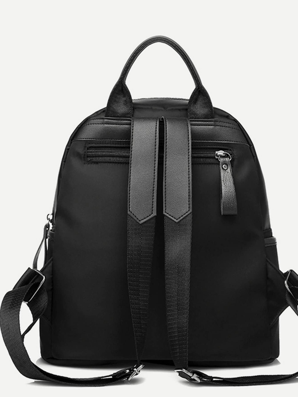 Plain PU Backpack